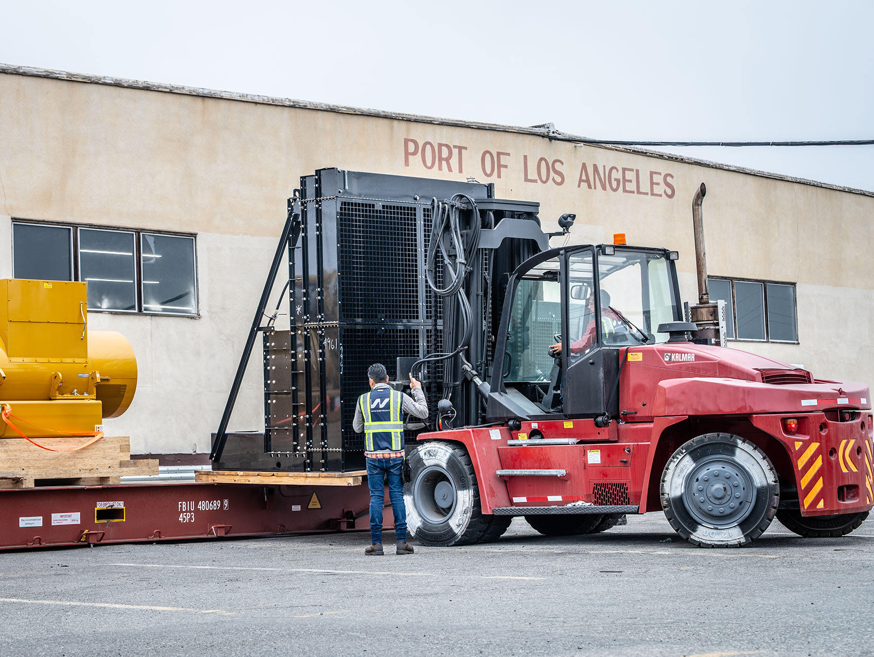 Oversized cargo port of Los Angeles (OOG)